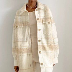 Aritzia Wilfred Free Ganna shirt jacket
